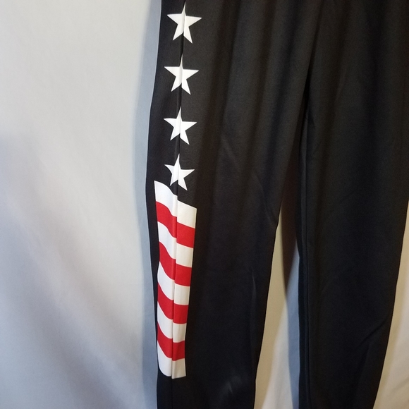 Wooter Apparel Stars/Stripes Jogger/Trak Pants L - Picture 3 of 6